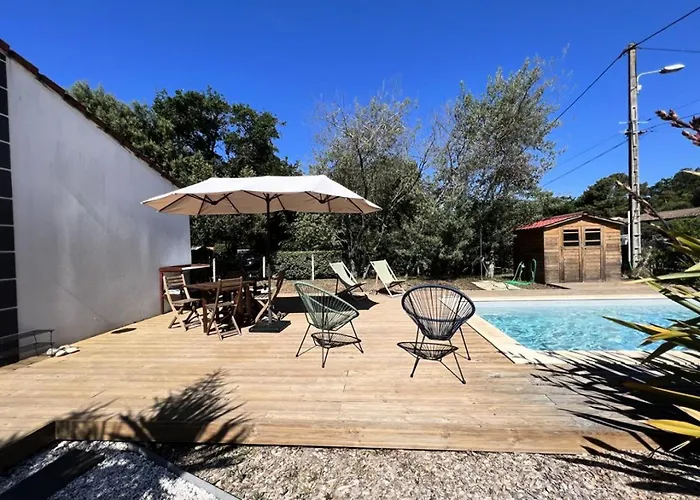 008-soulac Sur - 008 - Jolie Contemporaine Avec Piscine Mae-6151 Soulac-sur-Mer